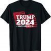Funny Trump 2024 Save America Again 45 47 MAGA Patriot Supporters T-Shirt
