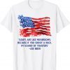Official Goats Are Like Mushrooms Funny Joe Biden Quote Distressed T-Shirt
