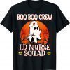 Boo Boo Crew LD Nurse Squad Cute Halloween Costumes Ghost Unisex TShirt