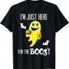 Classic Halloween Cute Tee Funny Ghost Costume Pumpkin Design Fun T-Shirt