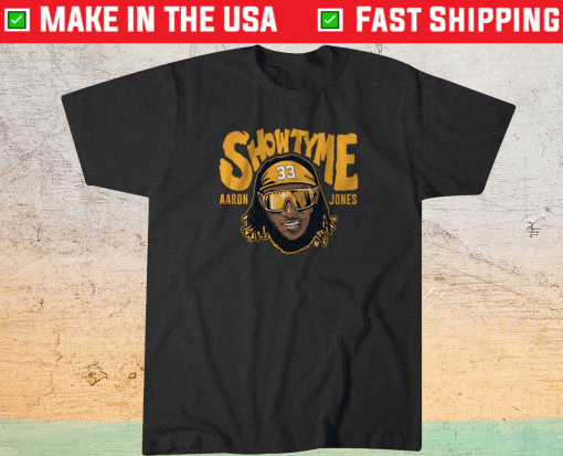 Aaron Jones Showtyme Glasses Shirt