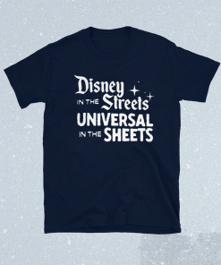DISNEY IN THE STREETS UNIVERSAL IN THE SHEETS SHIRT