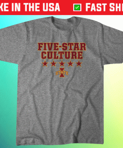 Five-Star Culture Iowa State Shirt