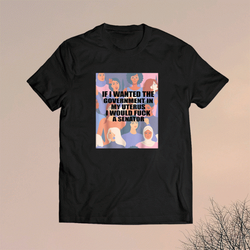 If I Wanted The Government In My Uterus Women Protect Shirt