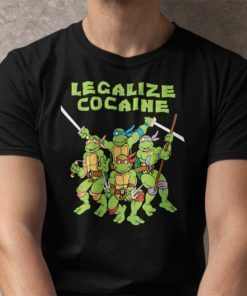 Legalize Cocaine Ninja Turtles Shirt