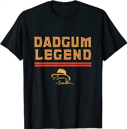 Bobby Bowden Dadgum Legend Florida Vintage Football Coach Shirt