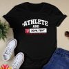 NFLPA Athleteand Custom Name Shirt