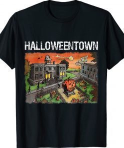 Halloween Town in University Pumpkin And Ghost Shirt