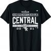 White Chicago Soxs 2021 AL Central Champions Shirt