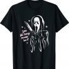 Scream Ghost Face You Like Scary Movies Too Boyfriend Funny Shirt