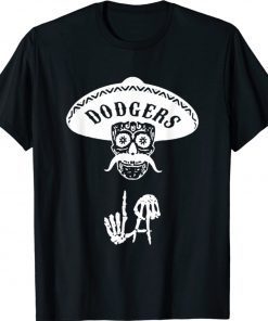 Funny Skull Dodgers Shirt