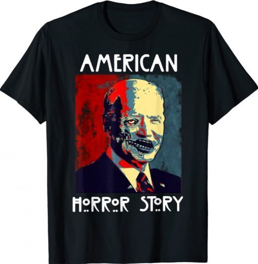 Biden Horror American Zombie Story Halloween Vintage Shirt