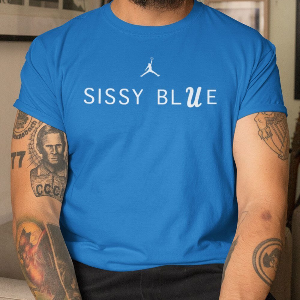 ucla football sissy blue shirt