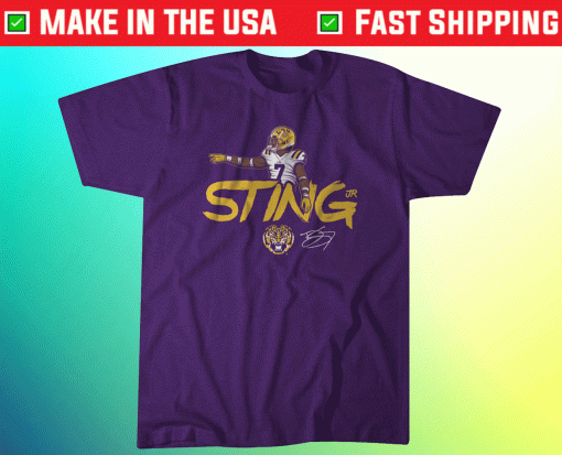 Sting Jr Derek Stingley Jr LSU Shirt