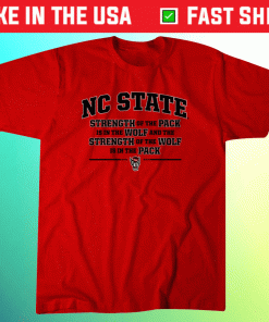 Strength of the Pack NC Shirt