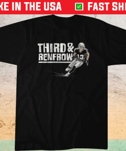 Third and Hunter Renfrow Shirt