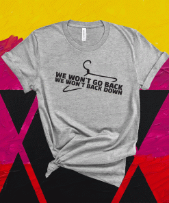 We Won't Go Back Protect Abortion Hanger Pro-Choice Shirt