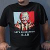 Official Let’s Go Brandon Shirt FJB Donald Trump Middle Fingers T-Shirt