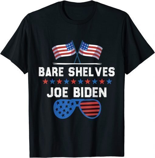 T-Shirt Bare Shelves Biden is a Funny Meme for Christmas