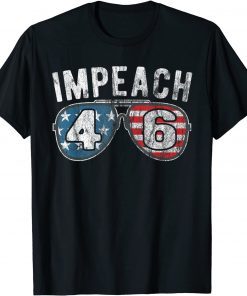 Classic Impeach 46 Awesome Sunglasses Conservative Anti Biden T-Shirt