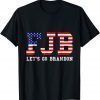 Classic Let’s Go Brandon Conservative US Flag 2021 TShirt