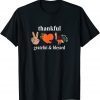 Thanksgiving Women Peace Love Thanksgiving Classic T-Shirt