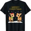 Funny Rudolph and Clarice Christmas men women Gift T-Shirt