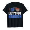 Official Let's Go Brandon Flag Sunglasses Funny Anti Bien Club T-shirt