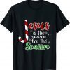 T-Shirt Jesus is the Reason for the Season Christmas Christan Gift