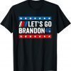 Classic Let's Go Brandon Tee Conservative Anti Liberal US Flag T-Shirt