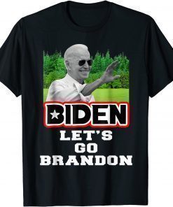 Funny Let's Go Brandon, Joe Biden Chant, Impeach Biden Costume 2021 T-Shirt