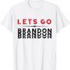Official Lets Go Brandon Let's go Brandon USA Flag ,Fuck Biden Shirt T-Shirt