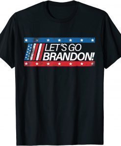 FJB Channt Lets Go Brandon Let's go Brandon USA Flag Anti Biden T-Shirt