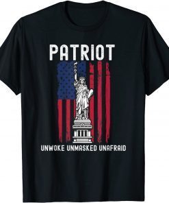 Defiant Patriot Conservative Unwoke Gift TShirt