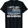 Tee Shirt Let's Go Brandon FJB Chant Impeach 46