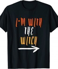 T-Shirt Halloween For Men I'm With The Witch Funny Halloween