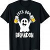 2021 Let’s Boo Brandon Funny Trendy Halloween Costume For Beer T-Shirt
