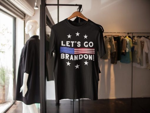 Classic Lets Go Brandon ,Anti Biden Sucks FJB , Lets Go Brandon gift American Flag Shirt Tee Shirt