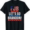 2021 Lets Go Brandon Vintage American Flag T-Shirt