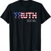 2021 Truth Social USA Flag Trump Supporter US Classic T-Shirt