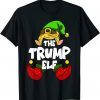 Classic Trump Elf Family Christmas Trump Elf Sweater Matching Trump Tee Shirts