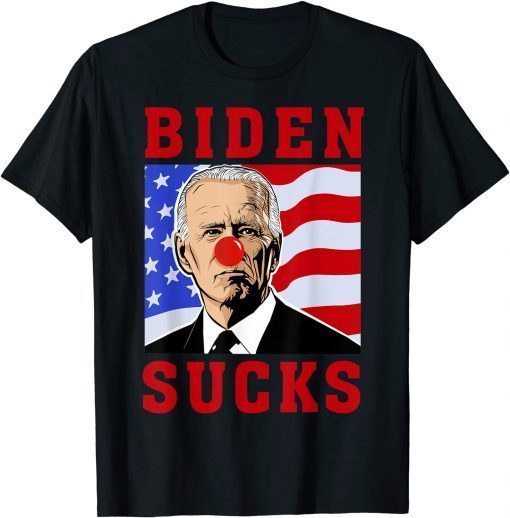 T-Shirt Biden Sucks ,Pro American ,Anti Biden USA