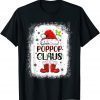Official Poppop Santa Claus Dress Shirt For Men Women Christmas TShirt