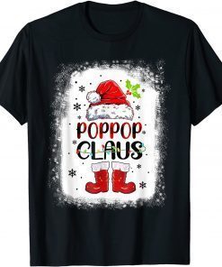 Official Poppop Santa Claus Dress Shirt For Men Women Christmas TShirt