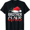 2021 Brother Claus Matching Family Christmas Pajamas Xmas Santa T-Shirt