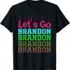 Impeach Biden Fuck Biden Let's Go Brandon FJB Chant T-Shirt