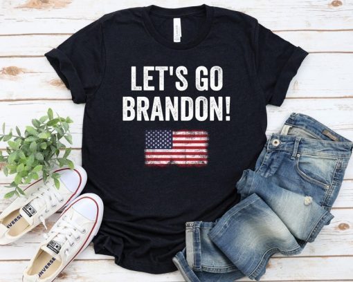 Official Let's Go Let's Go Brandon Anti Biden Gift T-Shirt
