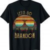 T-Shirt Let's Go Brandon Joe Chant Impeach Biden Vintage Retro