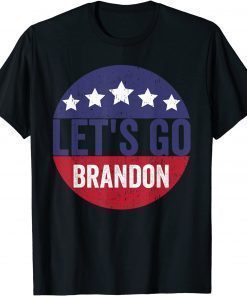 Funny Let's Go Brandon Funny Men Women Vintage Patriot Republican T-Shirt