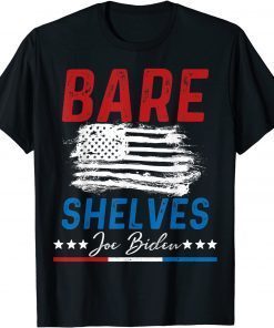 Bare Shelves Biden Funny Christmas Meme TShirt